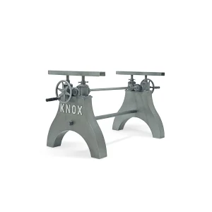 KNOX Industrial Writing Table Desk Base - Steel Adjustable Height - DIY